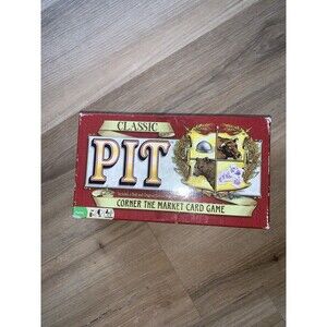 Classic Pit Corner the Market Card Game with Bell - COMPLETE!